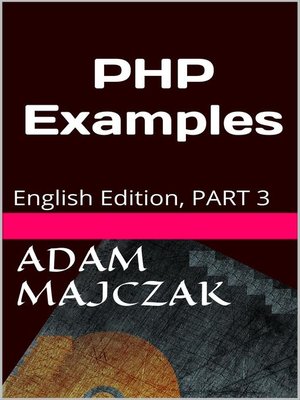 cover image of PHP Examples Part 3